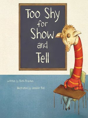 cover image of Too Shy for Show and Tell
